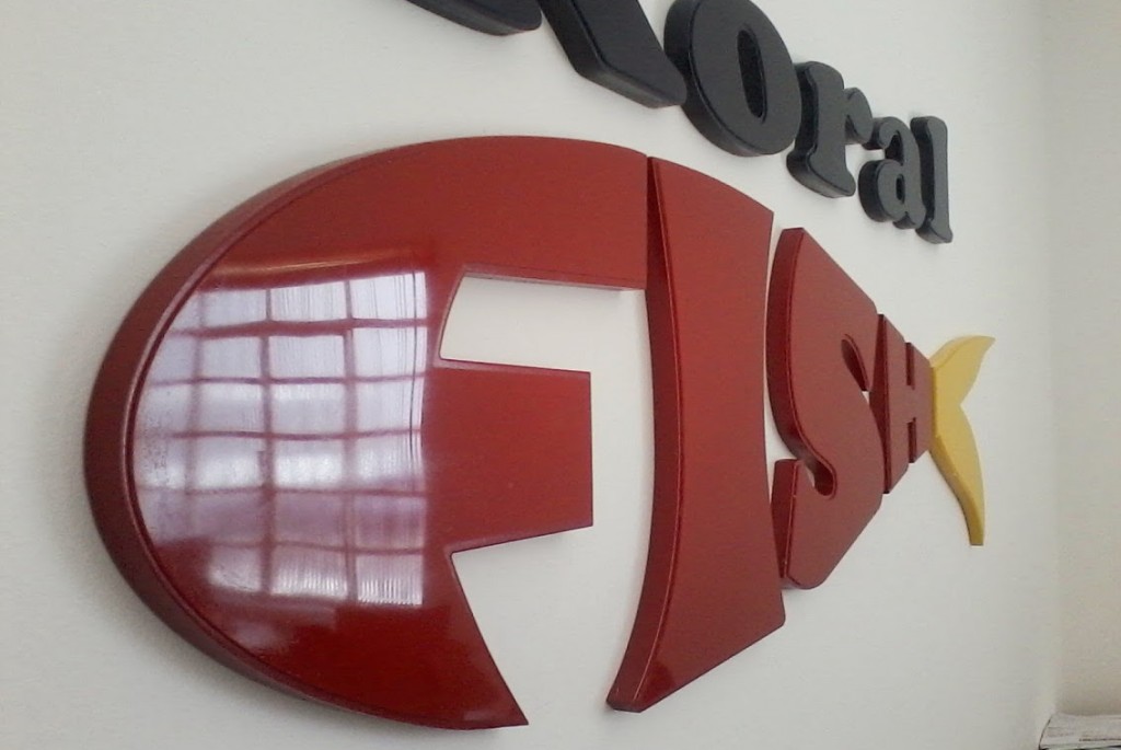 Letra Bloco de Acrílico