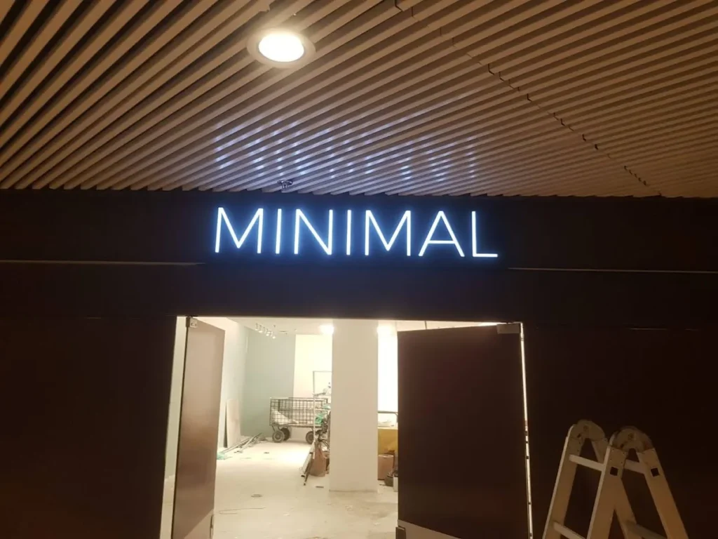Letras com Leds - 2026 - minimal